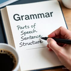 Student learning English